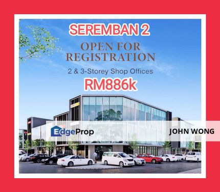 [ 𝐑𝐎𝐈 𝟕% 𝐒𝐄𝐑𝐄𝐌𝐁𝐀𝐍 𝟐 ] 𝗡𝗲𝘄 𝗖𝗼𝗺𝗺𝗲𝗿𝗰𝗶𝗮𝗹 𝟮 & 𝟯 𝗦𝘁𝗼𝗿𝗲𝘆 𝗦𝗵𝗼𝗽 𝗣𝗿𝗼𝗷𝗲𝗰𝘁, Selangor, Puchong