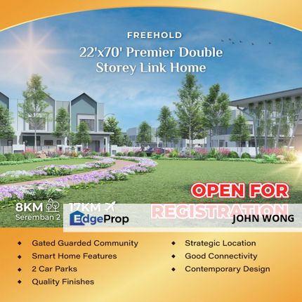 New Launch Single Storey & Double Storey House Bandar Baru Enstek,Taman Gadong Jaya,S2,Seremban 2,Bandar Sri Sendayan,Seremban,Eka Height,Iringan Bayu, Negeri Sembilan, Seremban