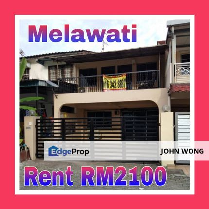 Murah, 2-Storey Terrace House Taman Melawati,Taman Permata, Wangsa Melawati, Lembah Keramat, Wangsa Maju,Ulu Kelang, Setapak,Taman Melati, Setiawangsa, Kuala Lumpur, Taman Melawati