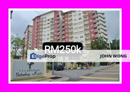 [ Partly Furnished, Pangsapuri Belimbing Heights ] Murah, Cheapest Apartment near The Mine Shopping, Balakong, Seri Kembangan, Serdang, Selangor , Selangor, Serdang