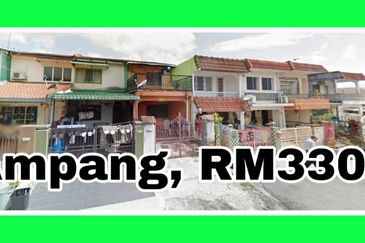 [ MURAH, Ampang 2-Storey ] 2-Storey House Taman Seraya, Taman Bukit Teratai, Taman Maga Jaya, Taman Mawar, Taman Muda, Taman Lembah Maju, Taman Saga