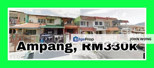[ MURAH, Ampang 2-Storey ] 2-Storey House Taman Seraya, Taman Bukit Teratai, Taman Maga Jaya, Taman Mawar, Taman Muda, Taman Lembah Maju, Taman Saga, Selangor, Ampang