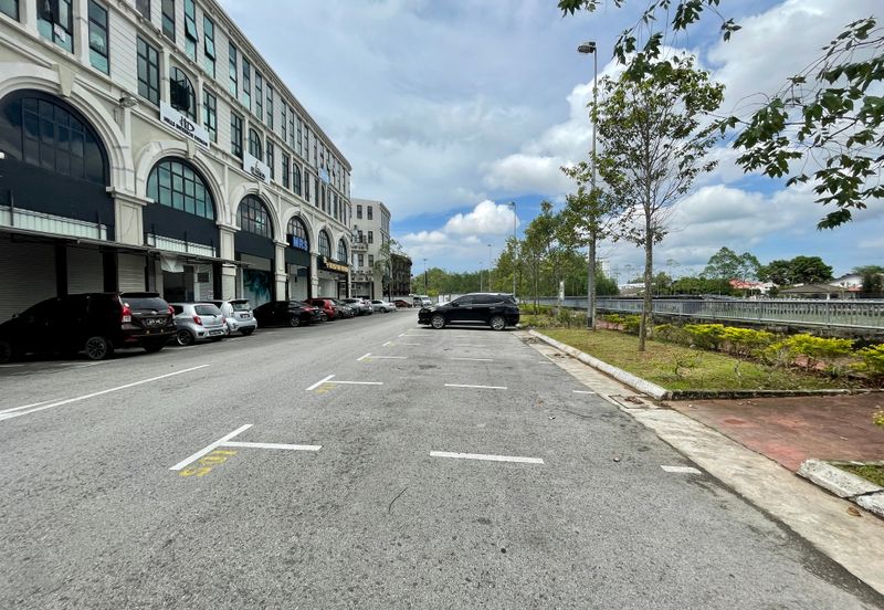 2 units connecting shophouses opposite Vivacity 