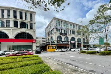 2 units connecting shophouses opposite Vivacity 