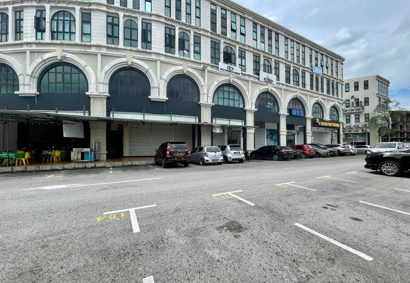 2 units connecting shophouses opposite Vivacity 