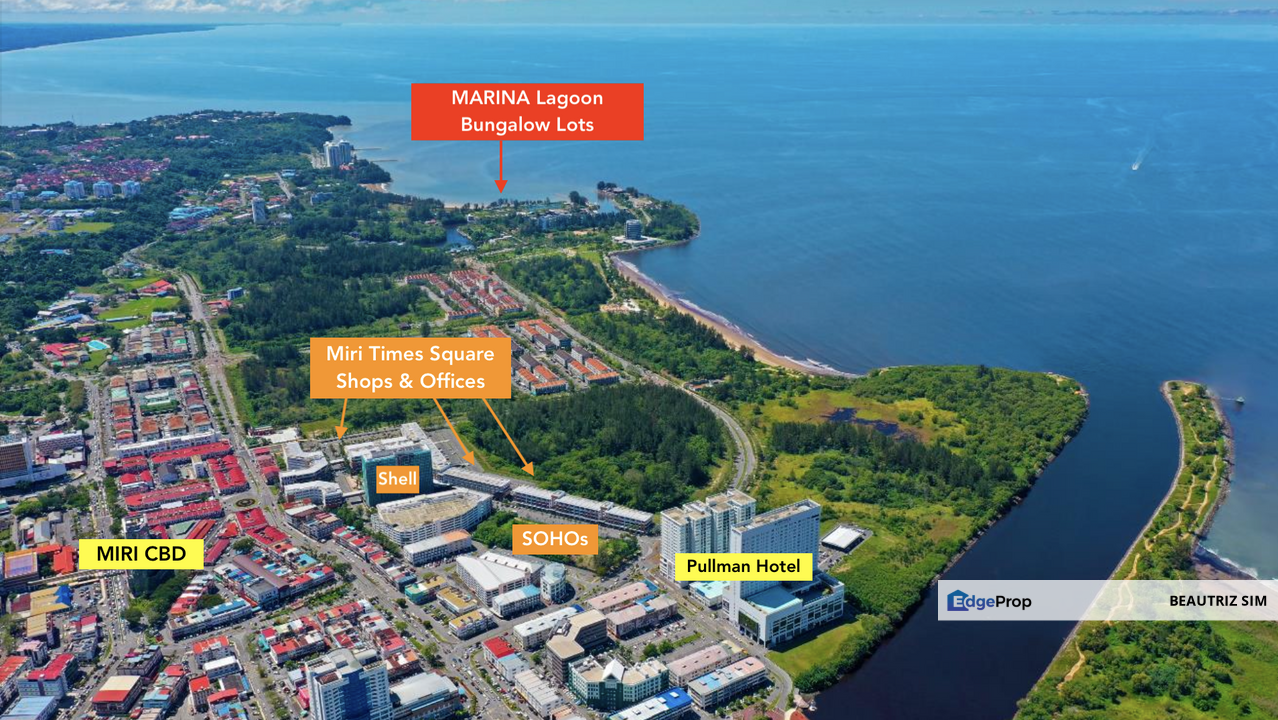 Miri Marina Lagoon Land, Sarawak, Miri