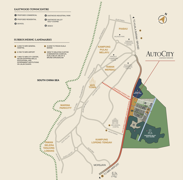 Autocity Eastwood Miri - Commercial Lands , Sarawak, Miri