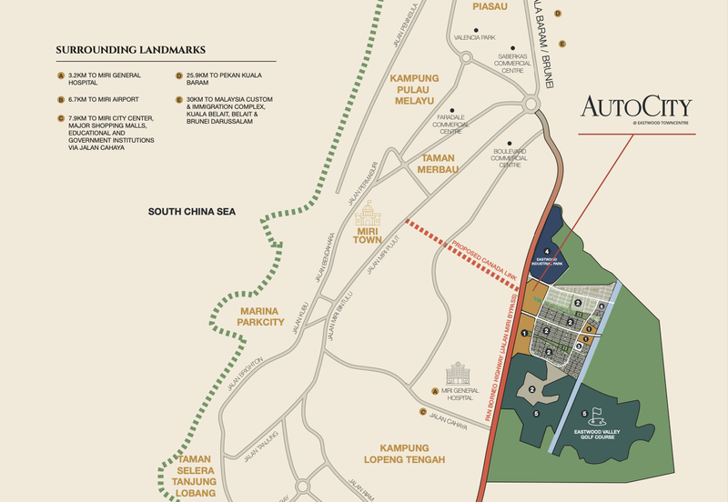 Autocity Eastwood Miri - Commercial Lands 