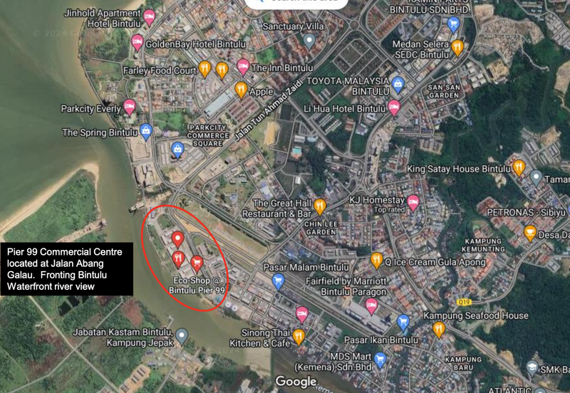 Pier 99 @ Bintulu Town Centre – Shophouses 