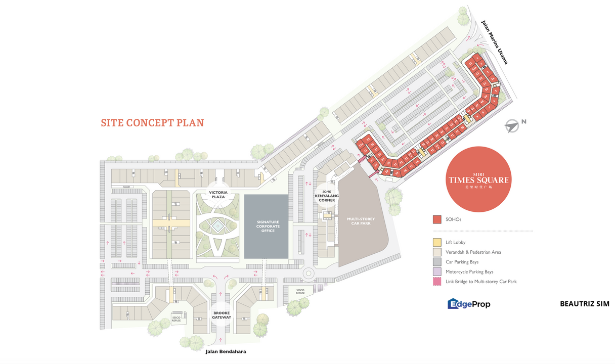 Miri Times Square - SOHO , Sarawak, Miri