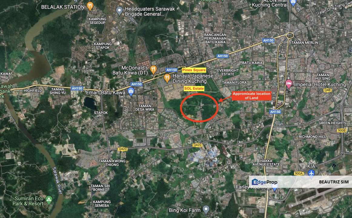 Vacant Land,  Jalan Kung Phin, Kuching, Sarawak, Kuching