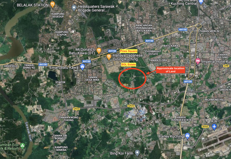 Vacant Land,  Jalan Kung Phin, Kuching