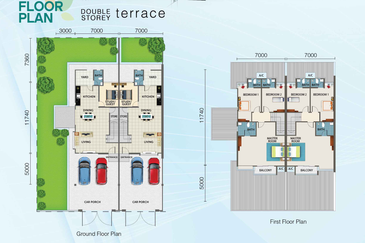 2-storey Terrace House,  City Garden, Kota Samarahan