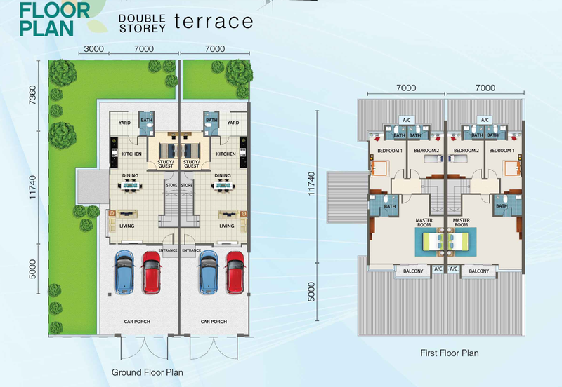 2-storey Terrace House,  City Garden, Kota Samarahan
