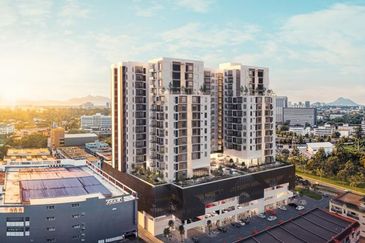 Commercial Lots at Kiinz Residence,  King Centre Kuching 