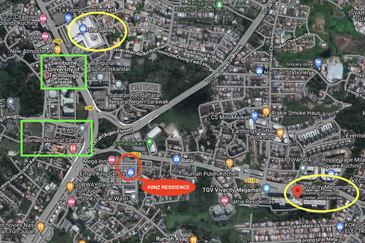 Commercial Lots at Kiinz Residence,  King Centre Kuching 