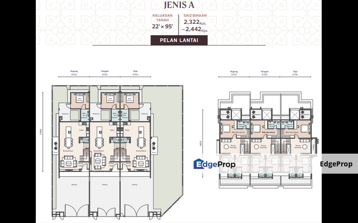 Type A floor plan
