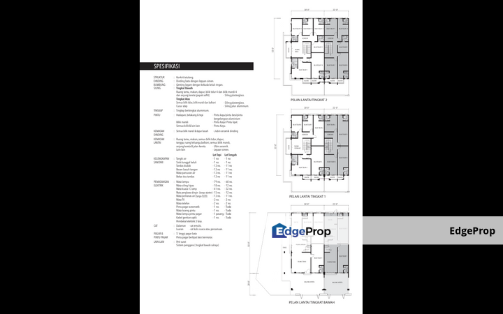 Type A floor plan