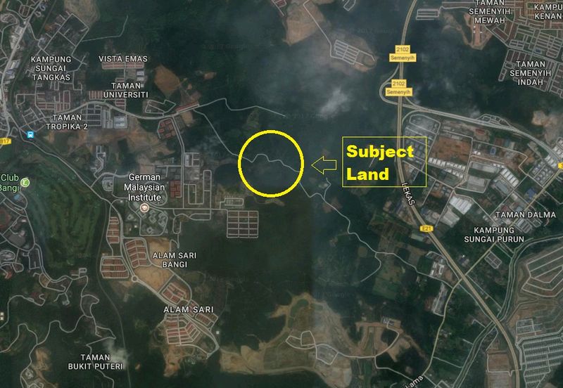 Sungai Tangas, Bangi