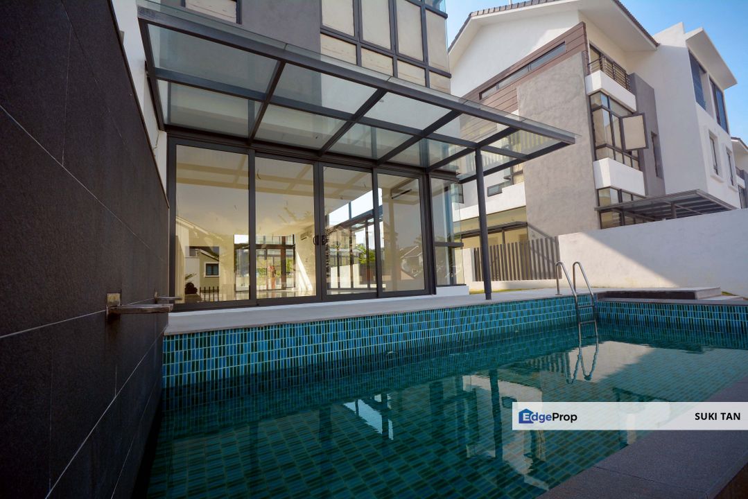 G【A Luxurious Home!】Expansive Semi-D with Lift, Pool, and Underground Parking for 7 Cars, Kuala Lumpur, Sungai Besi