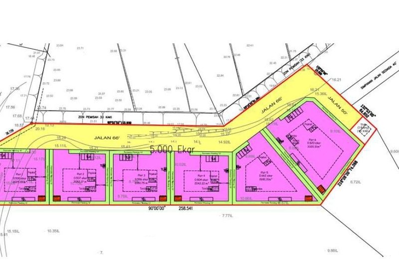 Industrial Land Jalan Tasik Puteri Kundang Rawang