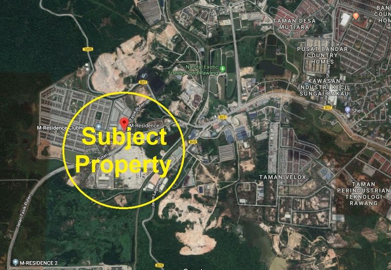 Industrial Land Jalan Tasik Puteri Kundang Rawang