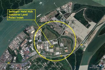 1 acres Industrial Land Halal Hub Pulau Indah 