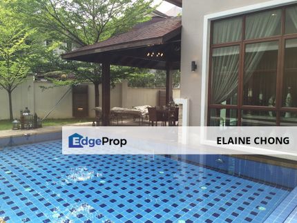 Kenny Hills - gated, pool (8400sf land) [near mall, Kuala Lumpur, Kenny Hills (Bukit Tunku)