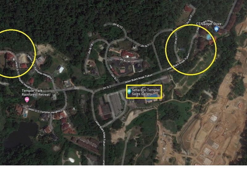 Bungalow Land Templer Heights, Templer Park Rawang