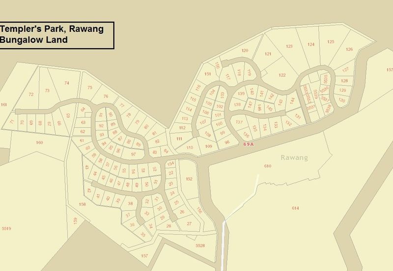 Bungalow Land Templer Heights, Templer Park Rawang