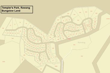 Bungalow Land Templer Heights, Templer Park Rawang