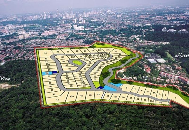 TAMAN TAR, near KLCC - Gated, flat land (9000sf)