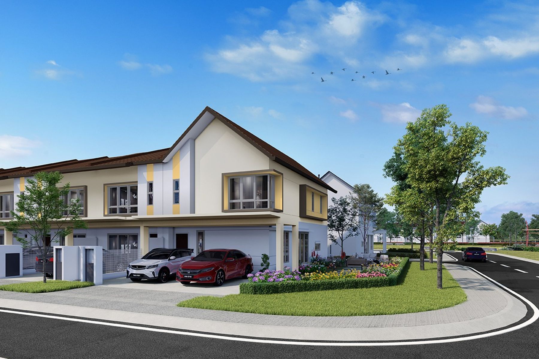 2-storey Modern Terrace Homes in Tropicana Alam