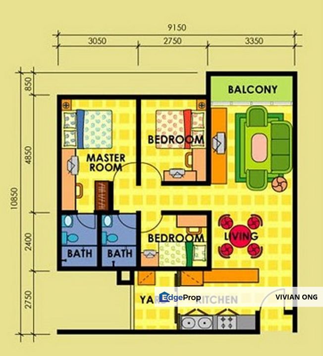 Kuchai Avenue Serviced Residence , Kuchai Lama , Kuala Lumpur