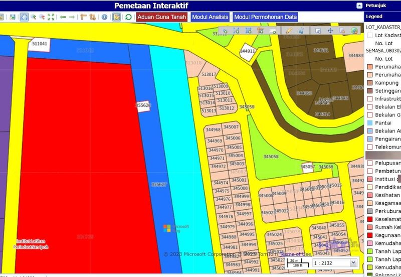 Tanah Komersial 3ekar ada Dewan Serbaguna Meru , Ipoh