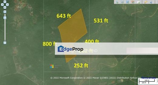 LAND, 8. 49 ac, with stream, off Jln Lipis, Kampung Hulu Lebar, Raub, Pahang, Pahang, Dong