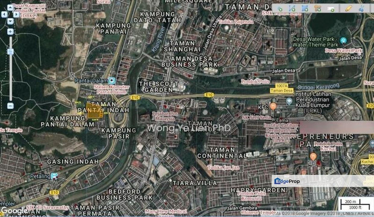 LAND 5. 6 acres, Freehold, Kampung Pantai Dalam, 59200 Kuala Lumpur, Federal Territory, Kuala Lumpur, Pantai Dalam/Kerinchi