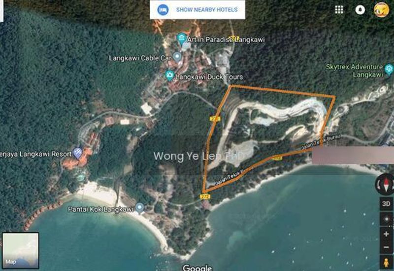 Commercial land for sale 44 acres jalan teluk burau pulau langkawi