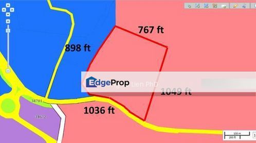 Commercial land 20 acres in jalan kpg felda lbj negri sembilan, Negeri Sembilan, Labu