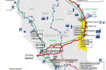 Agri Land industrial zoning at Sepang For Sale!