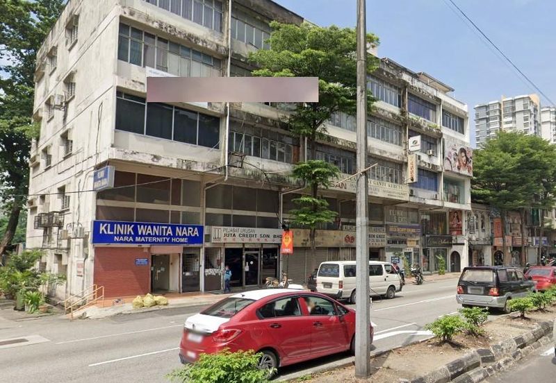 Roi 5%!! Sentul Barat Jln Ipoh 4 Storey Freehold Corner Shop Tenanted