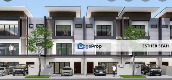 Partially Furnished Cash Back 3 Storey Superlink project 15 min to Kepong, Selangor, Batu Caves 