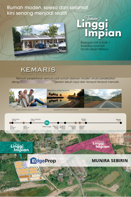 TAMAN LINGGI IMPIAN, LINGGI - FASA 1, Negeri Sembilan, Linggi