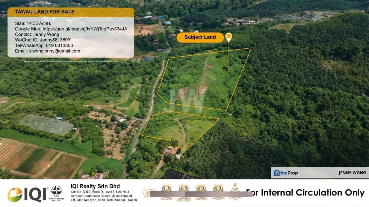Bukit Air Panas Prime CL Land For Sale in Tawau , Sabah, Tawau