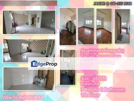 Apartment Cempaka Taman Bunga Raya Bukit Beruntung, Selangor, Hulu Selangor