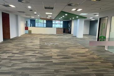 Brand new partly fitted space available within ttdi and close to f&b