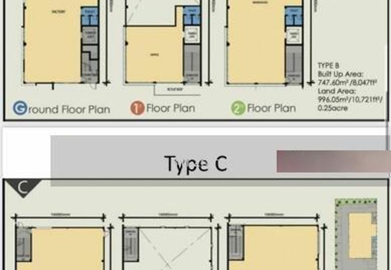 3 Storey semiD Factory