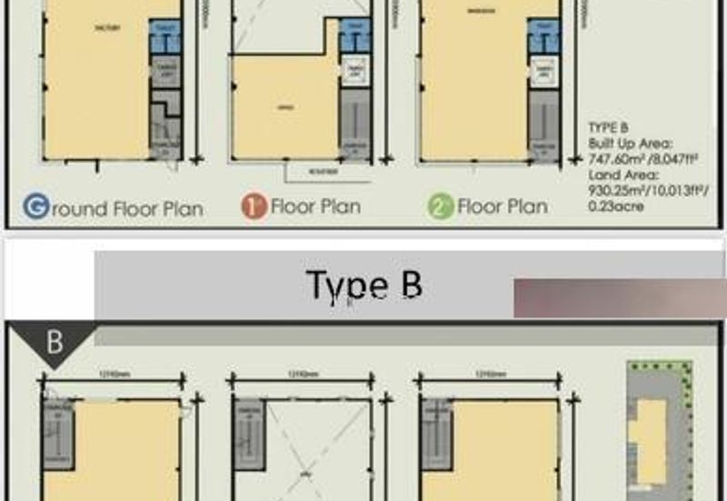 3 Storey semiD Factory
