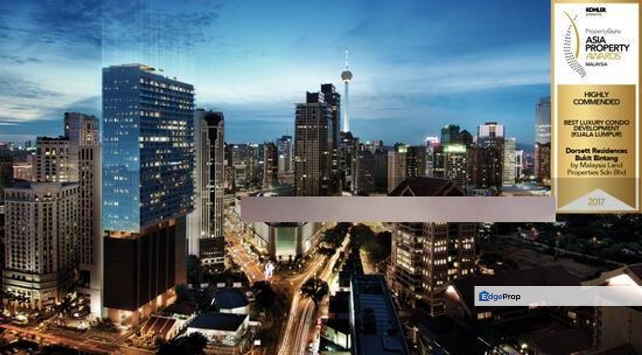 Dorsett Bukit Bintang (Walk to pavilion & Starhill KLCC) ROI 8~10% , Kuala Lumpur, Bukit Bintang