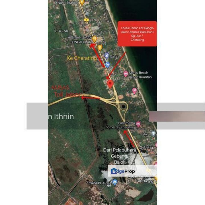 Tanah Lot Banglo Sungai Ular, Pahang, Kuantan